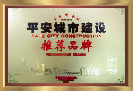 平安城市建设优选品牌